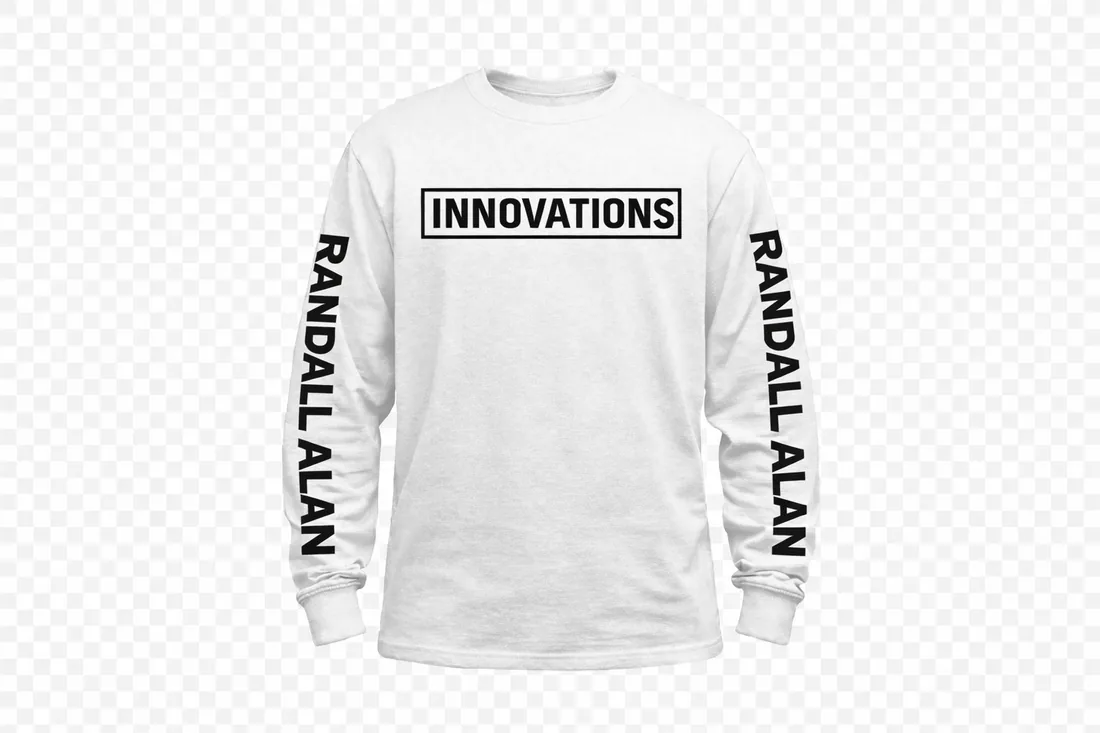 White Randall Alan Innovations long-sleeve shirt