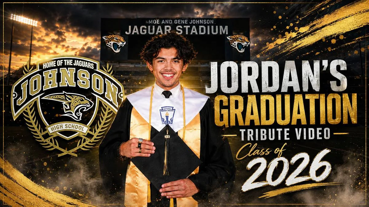 Graduation tribute video preview